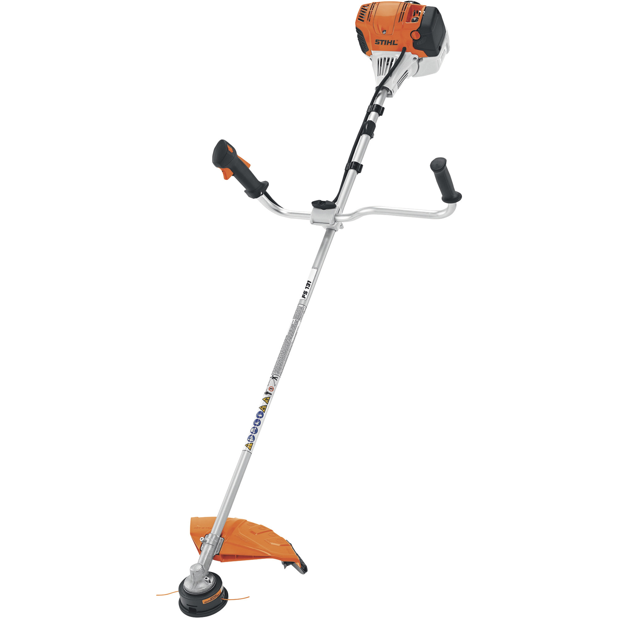 Stihl FS Series Gas-Powered Straight Shaft String Trimmer, 16.5in. Cutting Width, 36.3cc, 1.9 HP, Model# FS 131